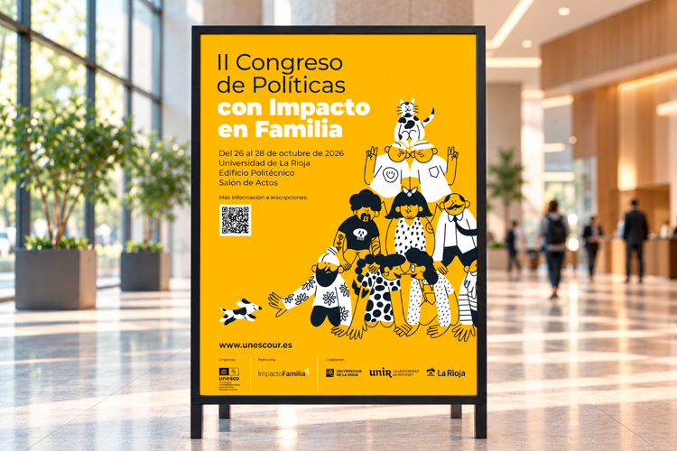El II Congreso Internacional de Políticas con Impacto en Familia analizará en Logroño cómo mejorar la respuesta de las administraciones públicas a las necesidades de las familias